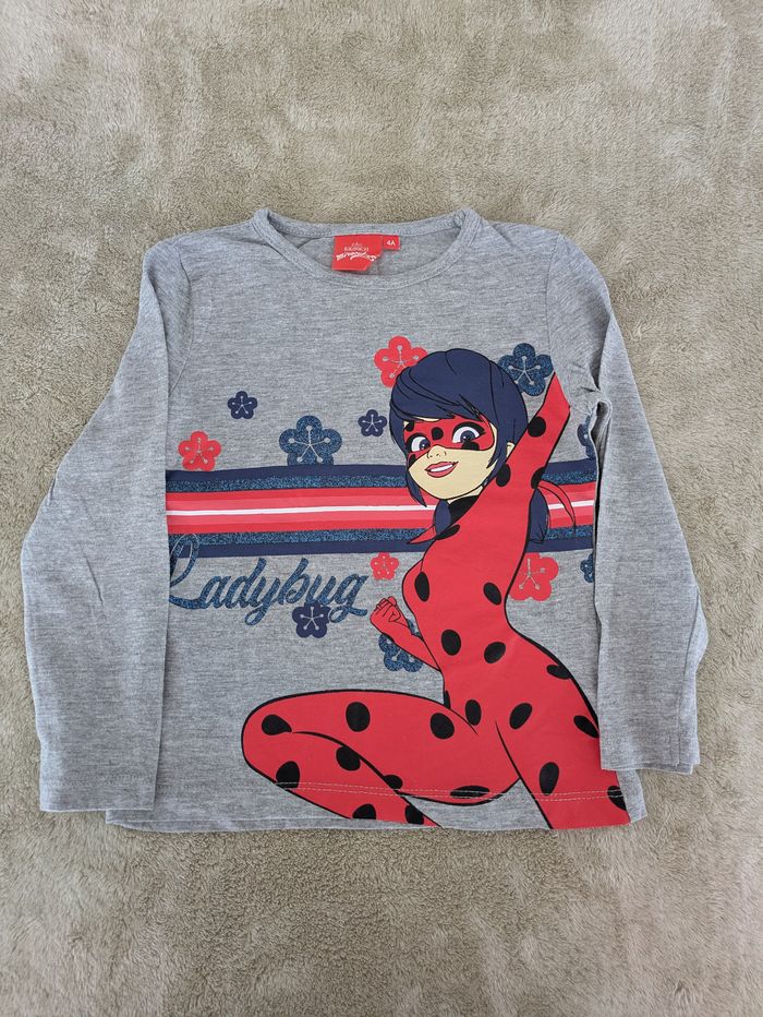 T-Shirt Manches Longues Miraculous Ladybug