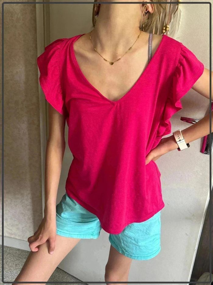 Blouse pailletée taille 36 marque gemo neuf avec étiquette *