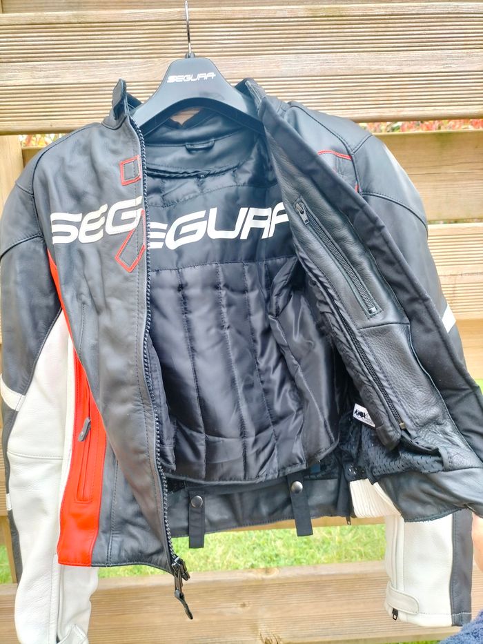 Blouson moto femme Segura T1 en cuir - photo numéro 7