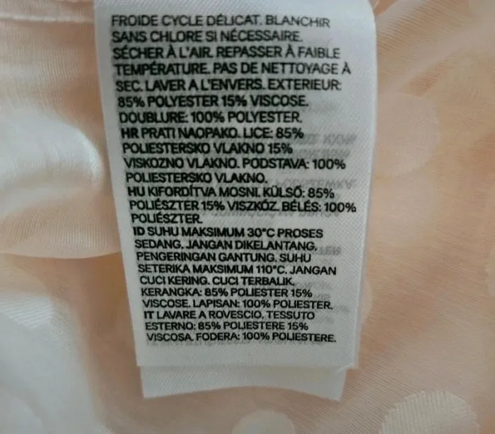 Robe crème H & M Taille XS (plutôt 36) Neuve - photo numéro 6