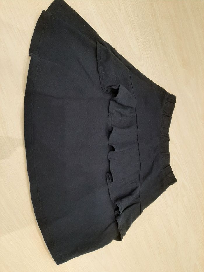 Jupe fille 8ans bleu marine