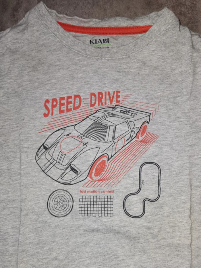 T-shirt à manches longues garçon 5 ans neuf - photo numéro 2