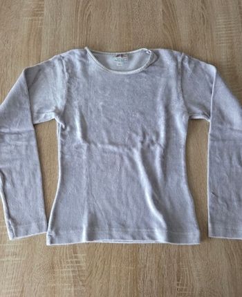 T-shirt doux gris - taille 8 ans -kids graffiti