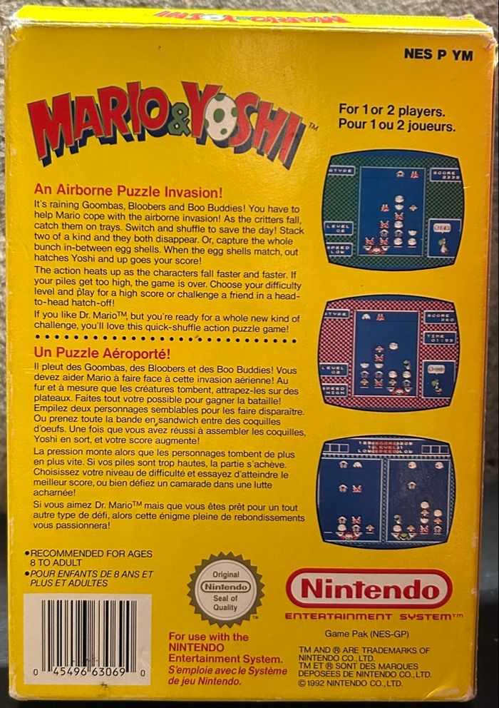 Mario & Yoshi Nintendo - photo numéro 2
