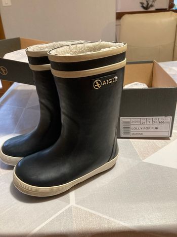 Bottes fourrées Aigle T 24