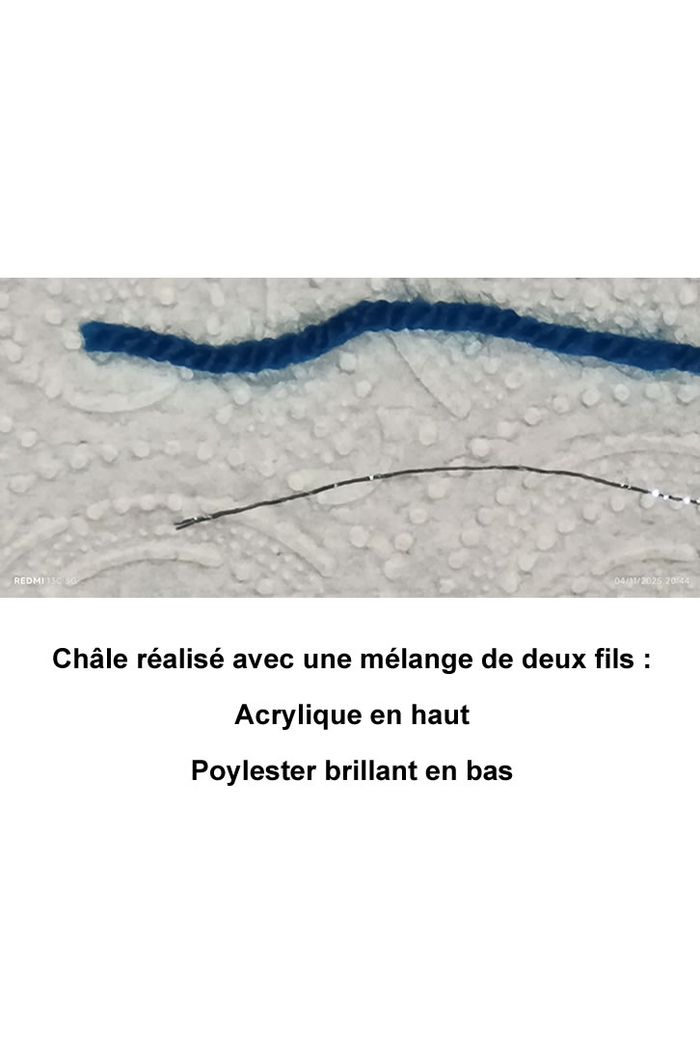 Châle CARAÏBES fait main au crochet - photo numéro 9