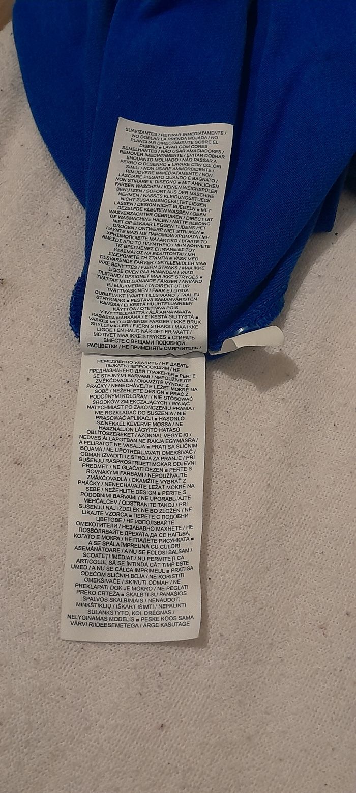 Polo de sport Nike bleu - photo numéro 5