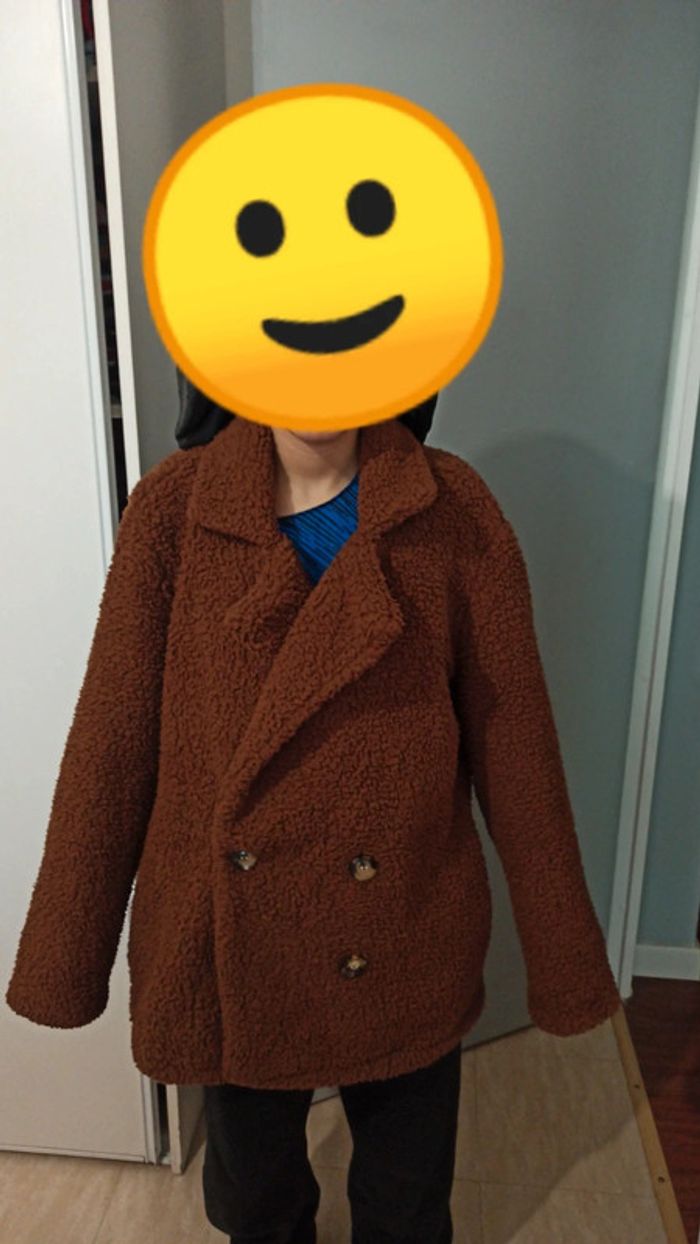 Gilet femme couleur marron sans marque taille unique