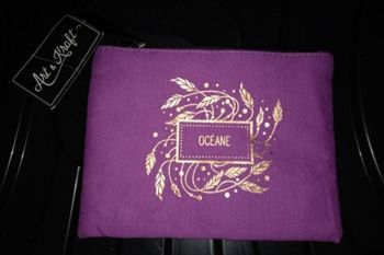 Trousse de toilette prénom océane