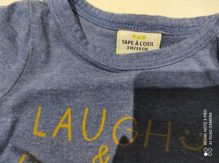 t shirt tao 3 mois tbe - photo numéro 3