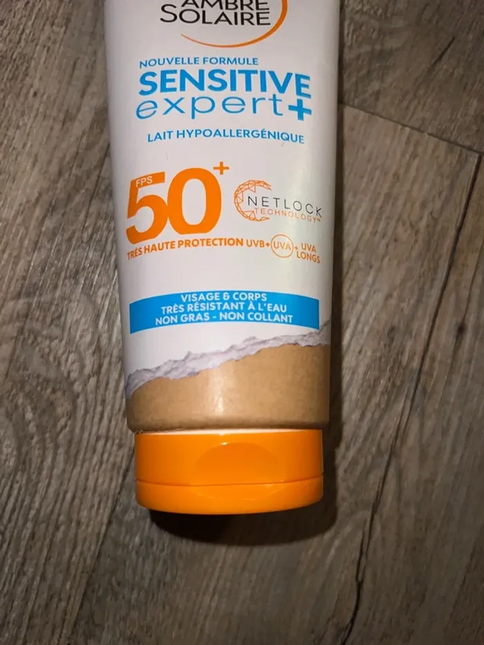 Crème solaire - Sensitive expert + lait - Garnier - photo numéro 4