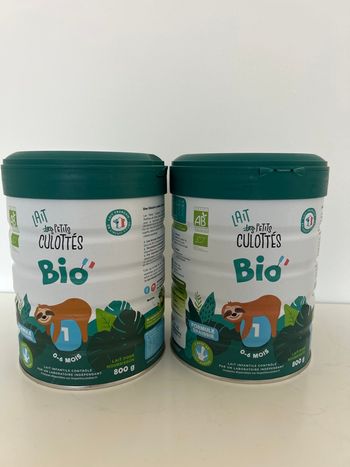2 boîtes de lait 1er âge formule épaissie - Lait petits culottés