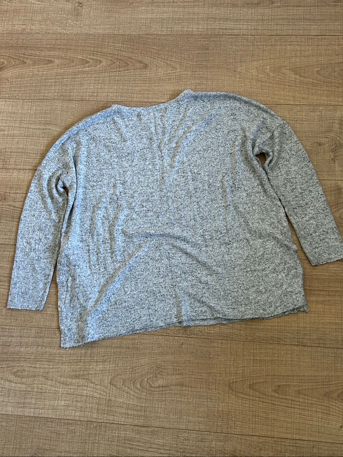 Pull court gris à manches longues Only taille XS TBE - photo numéro 8