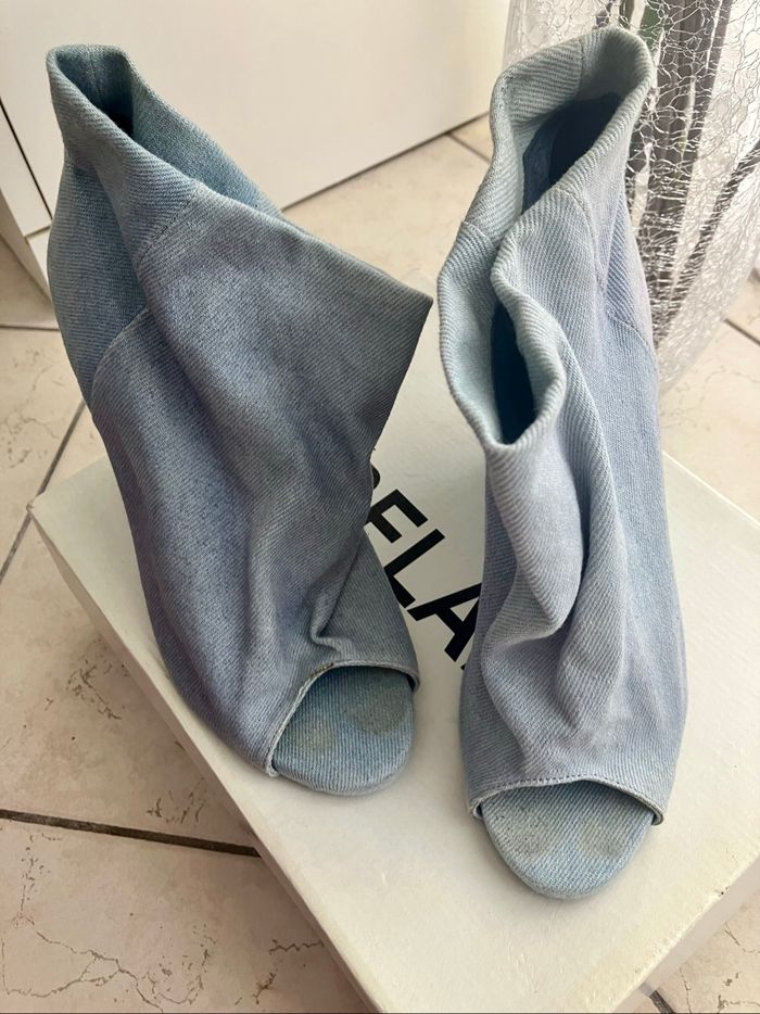 Bottines compensées habillées Bel-Air T.39-40 - photo numéro 7
