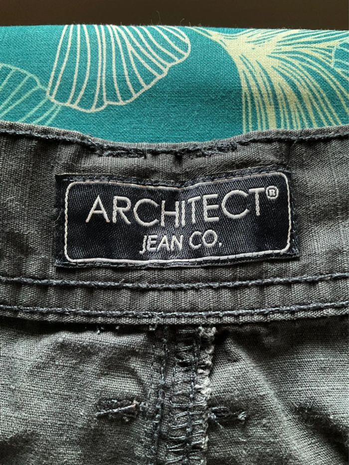 Short cargo bleu marine Architect Jean co taille W32 FR42 398 - photo numéro 7