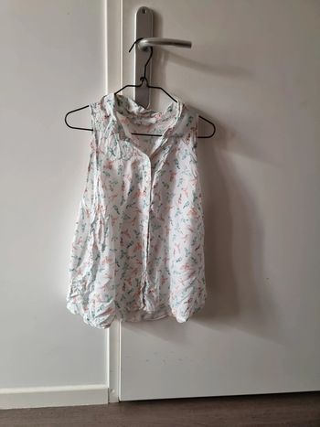 Blouse motif oiseaux