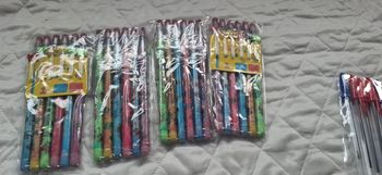 Lots 6 crayon de papier
