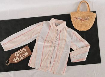 Chemisier  👸 kiabi,  6ans,  couleurs pastels