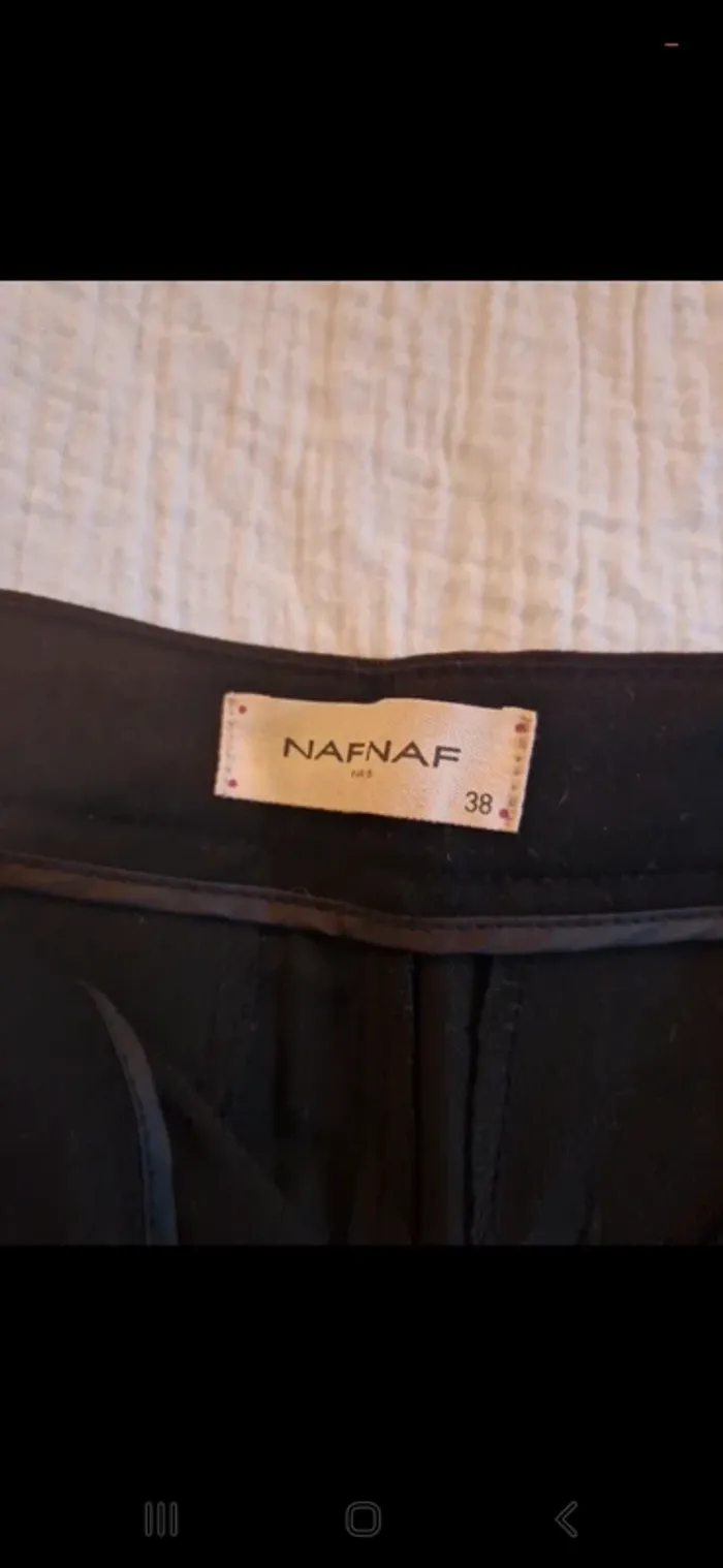 Pantalon classique et élégant nafnaf taille 38 - photo numéro 4