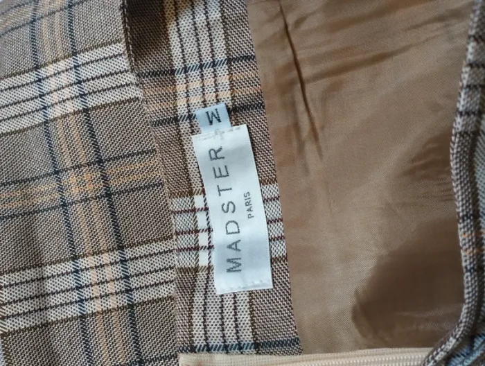Jupe short à carreaux - photo numéro 5