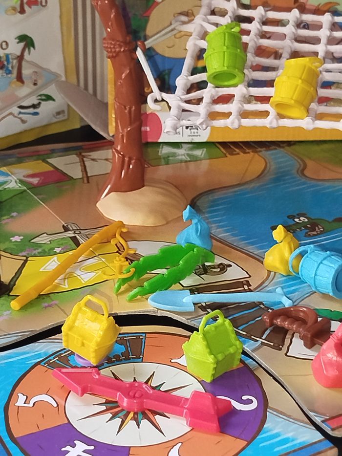 🟤 Asmodée Vintage Rare Jeu de société Gare au crochet - photo numéro 4