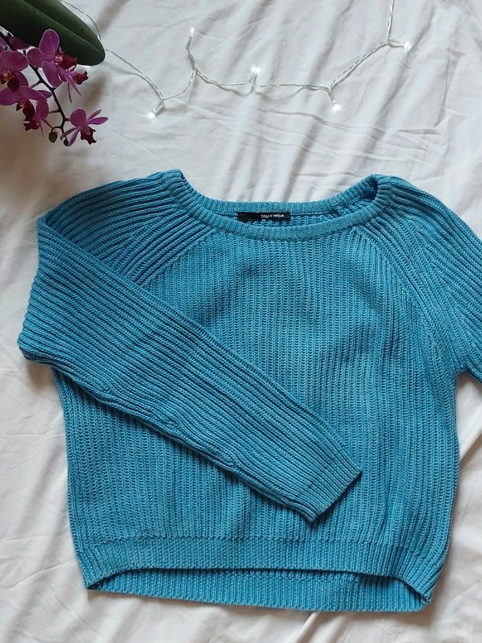 Pull bleu