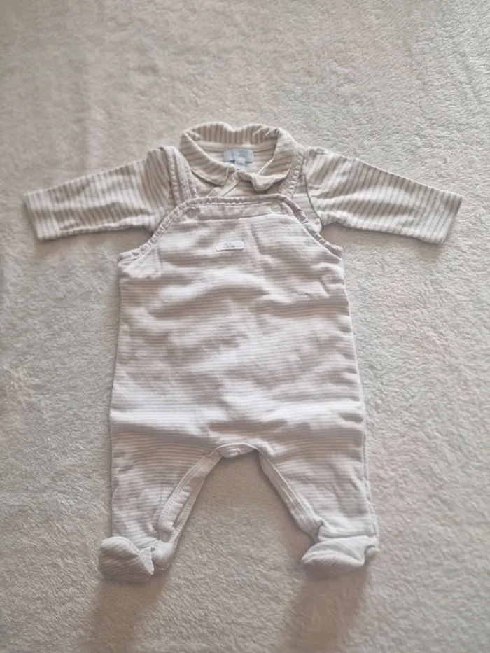 Ensemble body salopette
