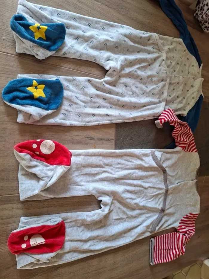 Deux pyjamas gemo 36 mois - photo numéro 5