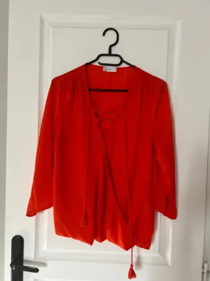 Blouse rouge