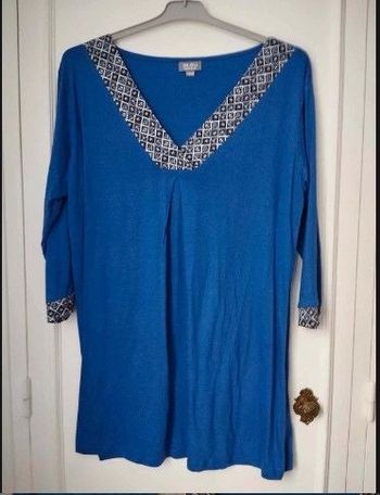 Tunique bleue