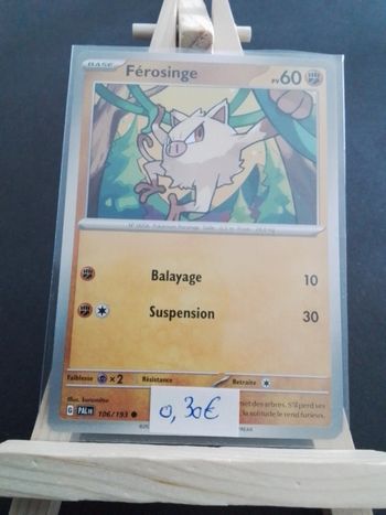 Carte Pokémon Férosinge 106/193