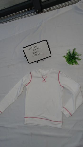 Pull polaire blanc Quechua