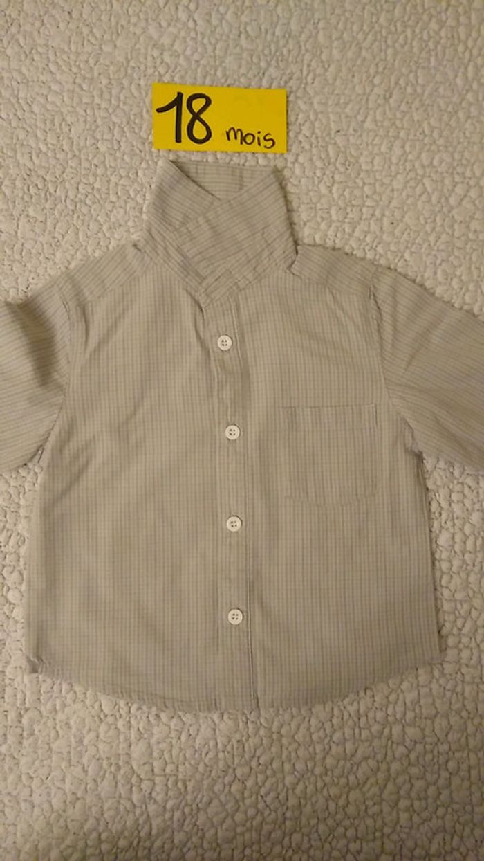 Chemise manches longues 18M - photo numéro 2