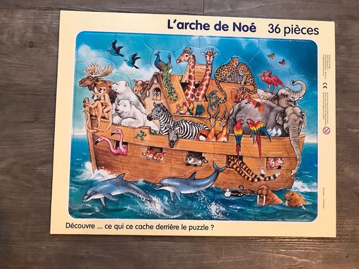 Puzzle L’arche de Noé 36 pièces - photo numéro 2
