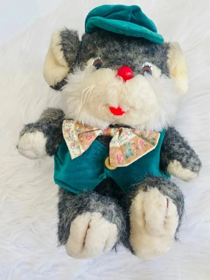 Peluche souris vintage - photo numéro 3