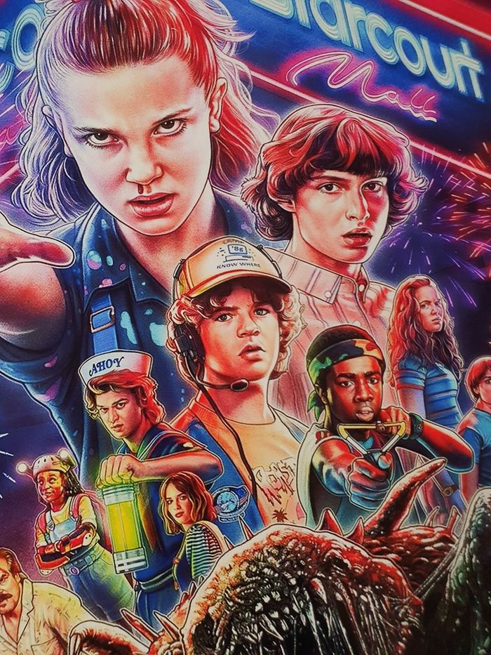 Stranger things A4 poster affiche - photo numéro 4