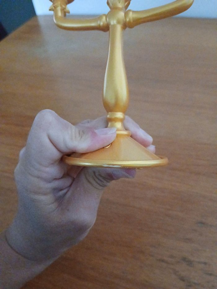 Lumière de la belle et la bete disney vintage - photo numéro 9