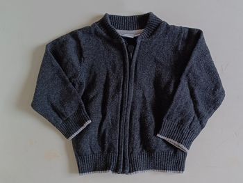 Gilet zippé 6 mois Grain de blé