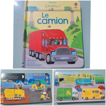 Livre Usborne, collection Coucou! 🚚 Le Camion 🚛