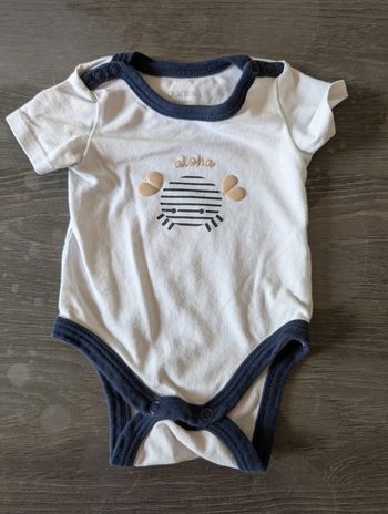Body manches courtes été aloha