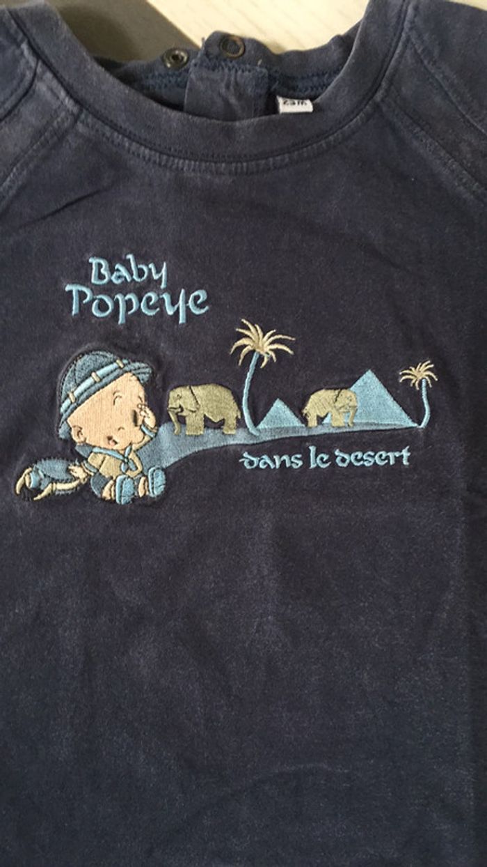 Tee shirt Popeye 24m - photo numéro 2