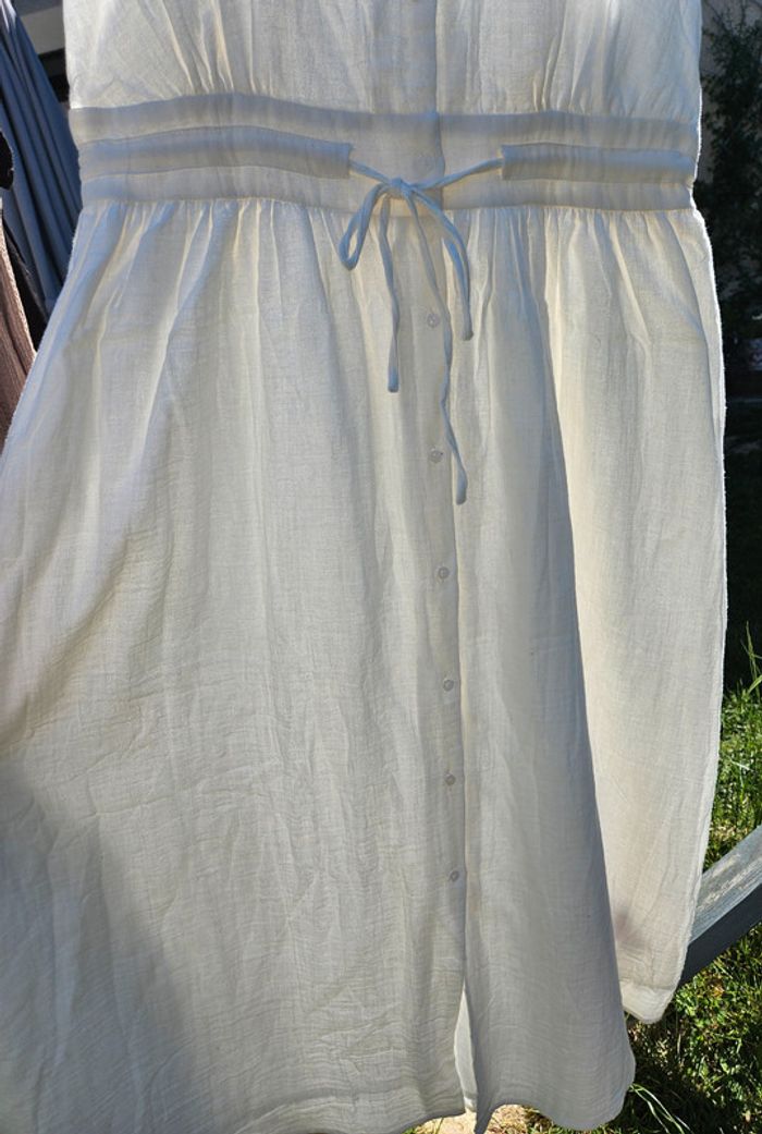 Robe longue en lin xl neuve - photo numéro 2