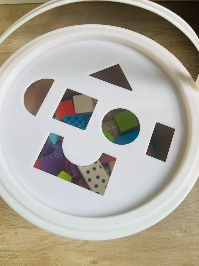 Seau de construction bois neuf - photo numéro 2