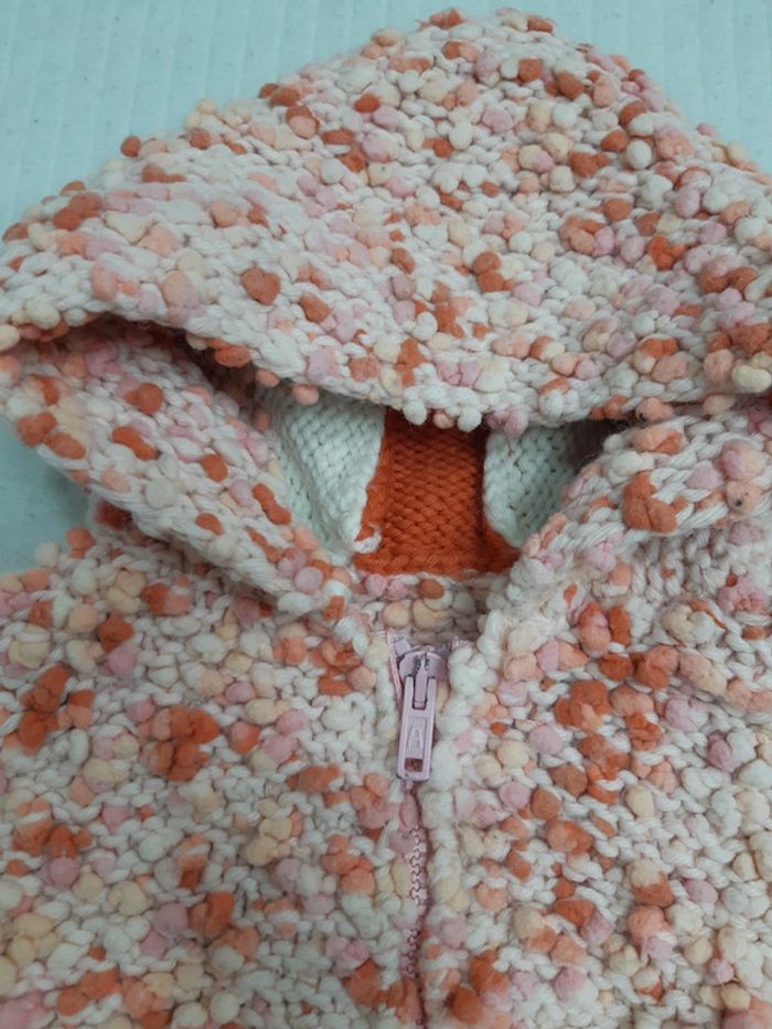 Gilet zippé à capuche - photo numéro 3