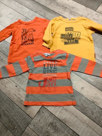 Tee-shirt garçon 9 mois