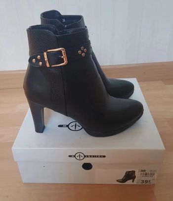 Bottines à talons quasi neuves