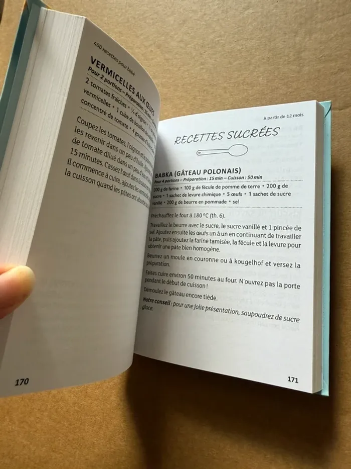 Livre de recette bébé - photo numéro 2