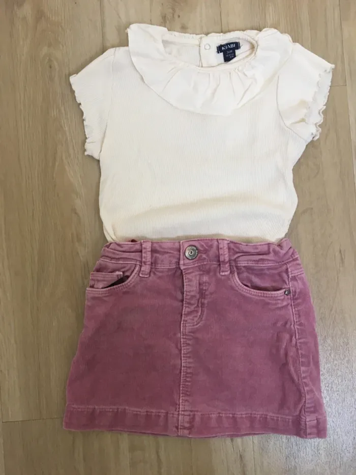 Jupe rose 3 ans