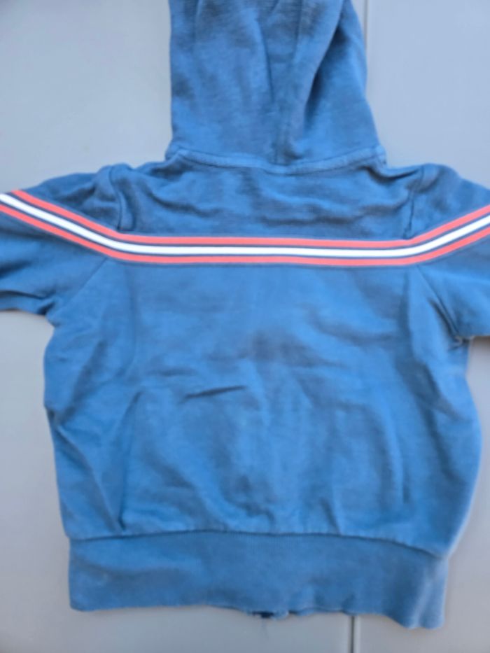 Pulle sweat gilet zippé à capuche 5 ans garçon Tape à l'oeil - photo numéro 7
