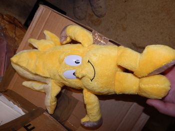 peluche banane 